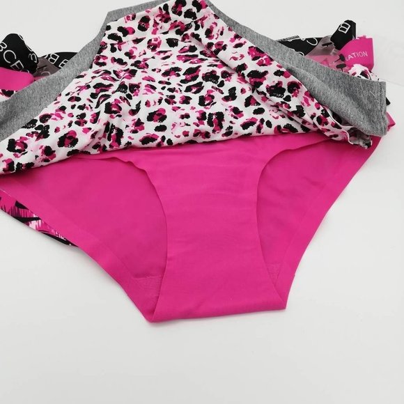 BCBGeneration Lot Of 5 Womens Cheeky Panties Multicolor Leopard Stretch M New - Picture 5 of 9